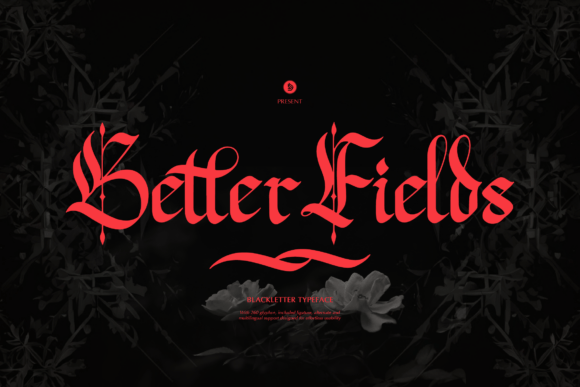 Better Fields: A Timeless Blackletter Font for Modern Creativity