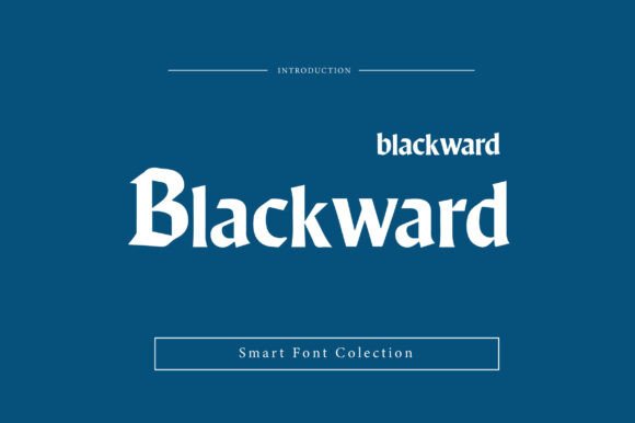 Blackward: A Bold Gothic Font for Impactful Design