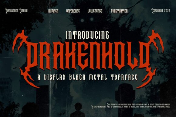Drakenhold: A Bold and Confident Font for Impactful Design