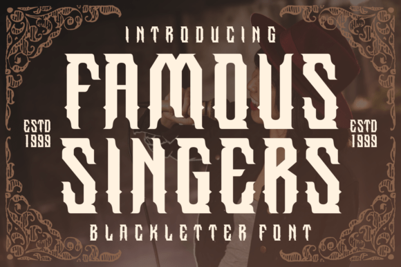 Famous Singers: The Power of Typography in the Music Industry