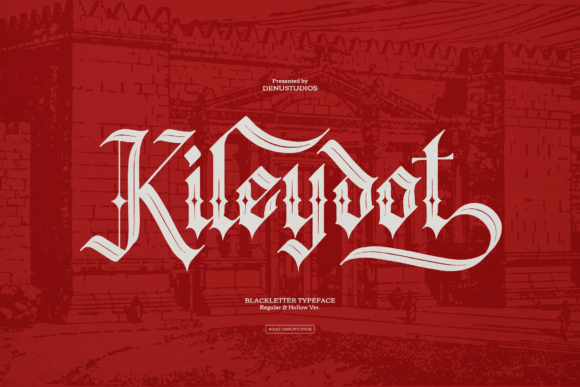 Kileydot: A Premium Blackletter Font for Creative Projects