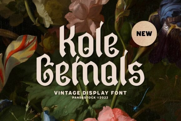 Kole Gemols: A Contemporary Twist on Gothic Typography