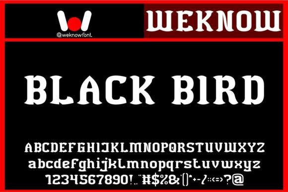 Unlocking the Enigmatic Allure of the Black Bird Font in Modern Design