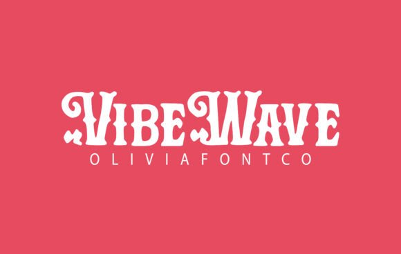 VibeWave: A Romantic Blackletter Font for Creative Expression